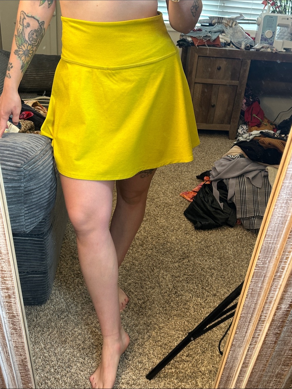 Beyond Yoga Women's Spacedye Tie Breaker Circle Skirt